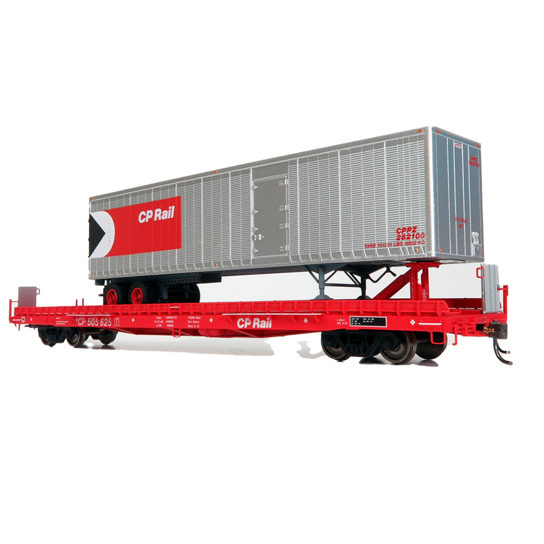 Canadian Piggyback Flatcars