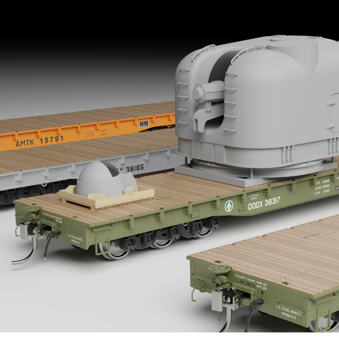 Military Flatcar Loads 