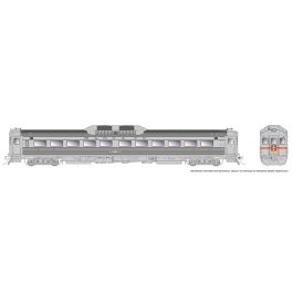 HO Budd RDC-1 + RDC-2 (DC/Silent): AT&SF - As Delivered: DC-191 + DC-192
