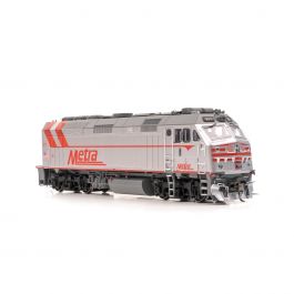 HO F40PHM-2 (DC/Silent): Metra - CB&Q Heritage: #211