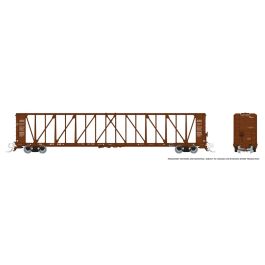 N NSC Centerbeam Flatcar: Canadian National - Brown: Single Car