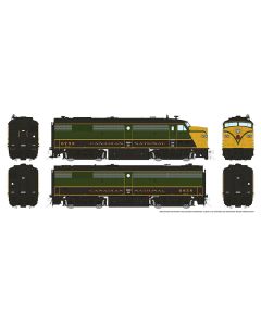 HO MLW FPA-2u & FPB-2u (DC/DCC/Sound): CNR - 1954 Scheme: #6758 & 6858