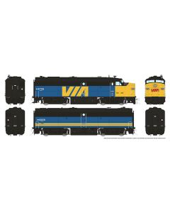 HO MLW FPA-2u & FPB-2u (DC/DCC/Sound): VIA Rail Canada: #6758 & 6858
