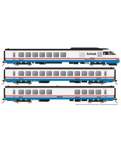 HO RTL Turboliner (DC/Silent): 5-Car Set #2: Phase III Late