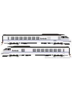 HO RTL Turboliner (DC/Silent): 2-Car Set: X2000 Demonstrator
