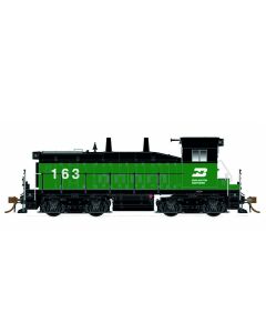 HO scale SW1200 (DCC/Sound): Burlington Northern #163