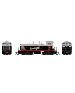 HO scale SW1200 (DCC/Sound): Chicago, Burlington & Quincy #9273