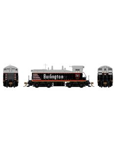 HO scale SW1200 (DCC/Sound): Chicago, Burlington & Quincy #9285