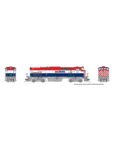 HO M420 (DC/DCC/Sound): BCR - Red, White & Blue Scheme: #642