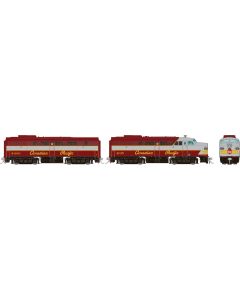 HO ALCo FA-1 + FB-1 (DC/DCC/Sound): Canadian Pacific - Script Scheme: #4019 + #4