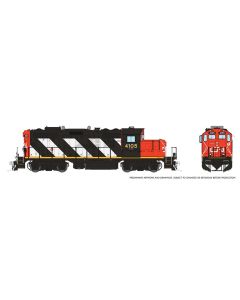 HO GP9rm (DC/DCC/Sound): CN - Stripes: #4105