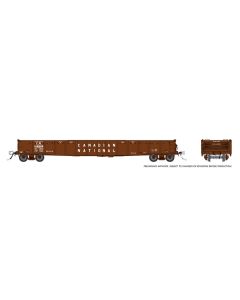 HO 52'6" Gondola: Canadian National - 12" Lettering Scheme: Single Car