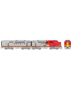 HO EMD FT A+B (DC/DCC/Sound): AT&SF - Passenger Scheme: #158L + 158A