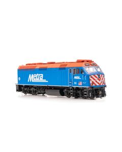 HO F40PHM-2 (DC/Silent): Metra - Blue Scheme: #192