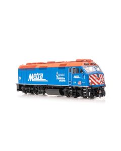 HO F40PHM-2 (DC/DCC/Sound): Metra - Blue Scheme / OL: #214