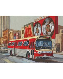 Nostalgia Trip: Yonge Street by Raffi. Signed Limited Edition 16x20 Print