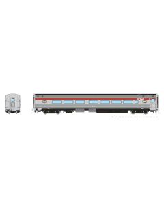 HO Budd Coach: CP Rail - Action Red: #106