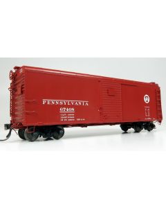 HO scale PRR X31A Single-Door Boxcar: Circle Keystone: 6-Pack #1