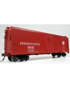 HO scale PRR X31A Single-Door Boxcar: Circle Keystone: 6-Pack #2