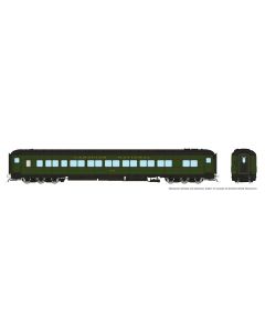 HO Balloon Top Coach: CNR - Green Scheme: #5214