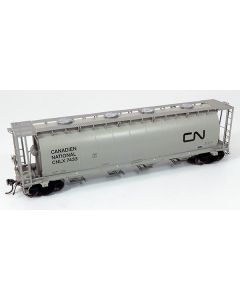 HO NSC 3800cuft Covered Hopper: CN - CNLX Grey: 6-Pack #2