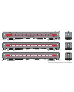 HO Comet Car: CDOT - As Delivered: Set #2 (Cab: 6209 Coaches: 6255, 6256)
