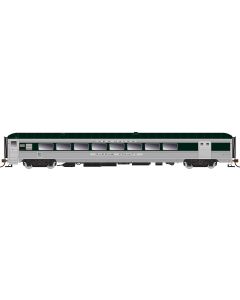 HO New Haven PS County Car w/Baggage: NH Hunter Green w/skirts: #201 Suffolk Cou