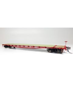 HO F30A 50' Flat Car: PRR Delivery - 6-Pack