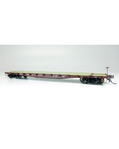 HO F30A 50' Flat Car: PRR 1960s Era - Single Car
