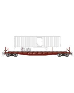 HO F30D 50' TOFC Flat Car w/trailer: PRR - Delivery: Single Car