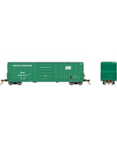 HO Evans X72 Box car: Penn Central Small Logo - 6-Pack #1