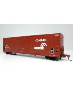 HO Evans X72A Box car: Conrail Small Logo - Single Car