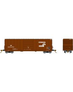 HO Evans X72A Box car: Conrail Small Logo - 6-Pack #2
