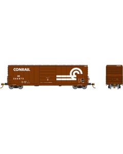 HO Evans X72 Box car: Conrail Large Logo - 6-Pack