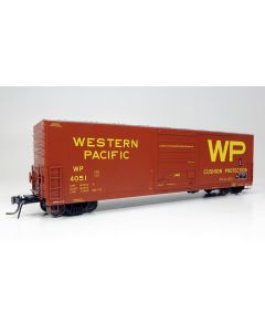 HO Evans X72A Box car: Western Pacific - 3-Pack