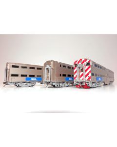 HO Gallery Commuter Car: Metra - Burlington: Set #1 (Cab: 798 Coaches: 773, 768)