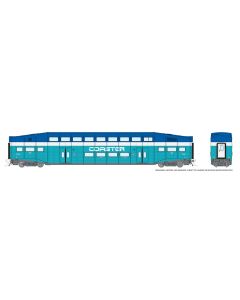HO BiLevel Commuter Car: Coaster Coach - Original: Unnumbered