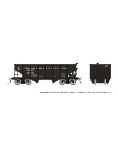 HO PRR GLa 2-Bay Hopper: Cumberland & Pennsylvania: 3-Pack