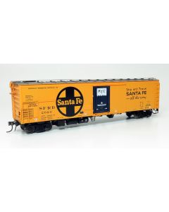HO Santa Fe RR-56 Mechanical Reefer: Santa Fe All The Way Slogan - Single Car