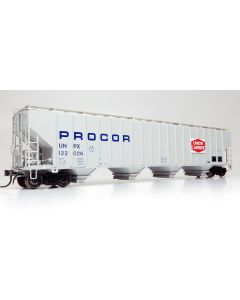 HO Procor 5820 Covered Hopper: UNPX - Procor w/ Union Carbide: Single Car