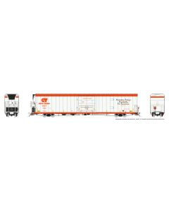 HO Greenbrier 7780cuft Reefer w/Sound: Cyro-Trans: #5142 Mississippi River