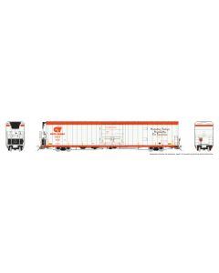 HO Greenbrier 7780cuft Reefer w/Sound: Cyro-Trans: 6-Pack #1