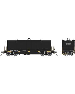 HO Greenbrier Coil Car: Arkansas & Oklahoma  - Black: Single Car