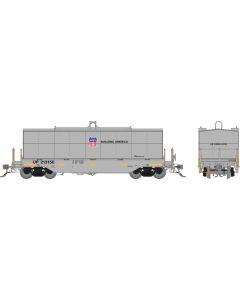 HO Greenbrier Coil Car: Union Pacific - Gray / UP Shield: Single Car #1