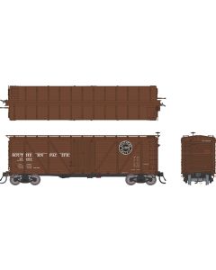 HO SP B-50-15 Boxcar: 1946 to 1952 scheme - As Built w/ Viking Roof: 6-Pack