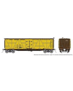 HO FGE R7 Reefer: FGE - Brown Roof Scheme: Single Car