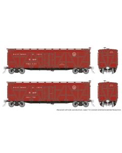 HO FGE R7 Reefer: B&O: 2-Pack