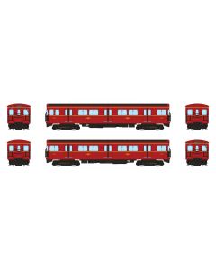 HO TTC G-Class Subway: 2-car Train + Display Platform: #5000+5001