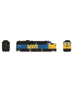 HO MLW FPA-2u (DC/DCC/Sound): VIA Rail Canada - Blue Logo: #6758