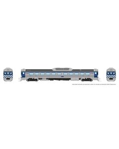 N Budd RDC-1 (Ph 2) (DC/DCC/Sound): BC Rail - Blue